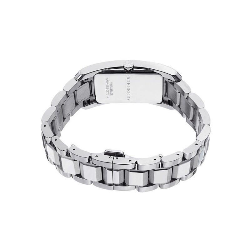 Burberry Heritage Silver Dial Silver Steel Strap Watch For Women - BU9400