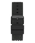 Guess Phoenix Analog Black Dial Black Silicone Strap Watch For Men- GW0499G7