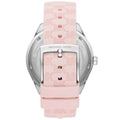 Michael Kors Jessa Quartz Silver Dial Pink Silicone Strap Watch For Women - MK7268
