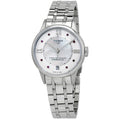 Tissot Chemin Des Tourelles Powermatic 80 Rubies Mother of Pearl Dial Silver Steel Strap Watch For Women - T099.207.11.113.00