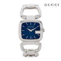 Gucci G Gucci Blue Dial Silver Steel Strap Watch For Women - YA125508