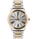 Michael Kors Hartman Quartz White Dial Two Tone Steel Strap Watch For Women - MK3521