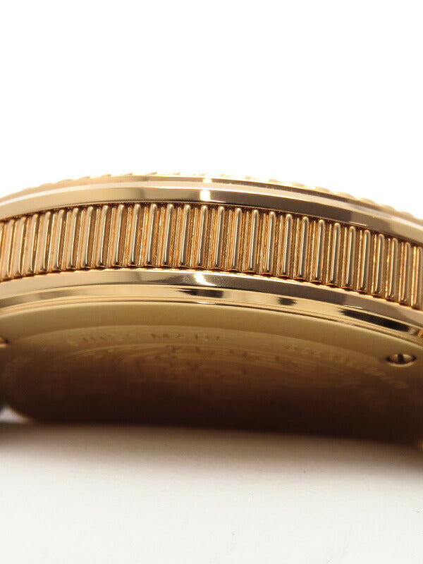 Versace V Metal Icon Gold Dial Black & Gold Strap Watch for Women - VLC030014