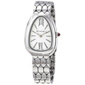 Bvlgari Serpenti Seduttori Quartz White Dial Silver Steel Strap Watch for Women - SERPENTI103141