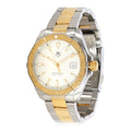 Tag Heuer Aquaracer Quartz White Dial Two Tone Steel Strap Watch for Men - WAY1120.BB0930