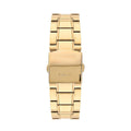 Guess Horizon Chronograph Black Dial Gold Steel Strap Watch For Men - W0379G4