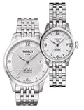 Tissot Le Locle Small Lady Automatic Silver Dial Silver Steel Strap Watch For Women - T41.1.183.34