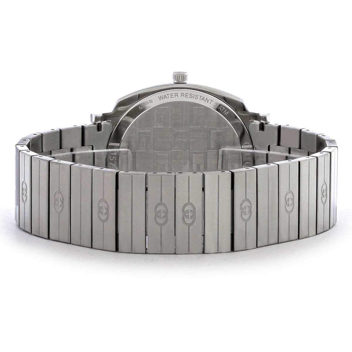 Gucci Grip Disney Mickey Mouse Silver Dial Silver Steel Strap Watch For Women - YA157418