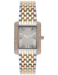 Michael Kors Emery Three-Hand White Dial Two Tone Steel Strap Watch for Women - MK4744