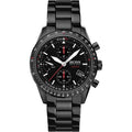Hugo Boss Aero Black Dial Black Steel Strap Watch for Men - 1513771