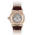 Mido Baroncelli III Automatic Silver Dial Brown Leather Strap Watch For Women - M7600.2.21.8