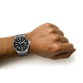 Tag Heuer Aquaracer Black Dial Silver Steel Strap Strap Watch for Men - WAY201A.BA0927