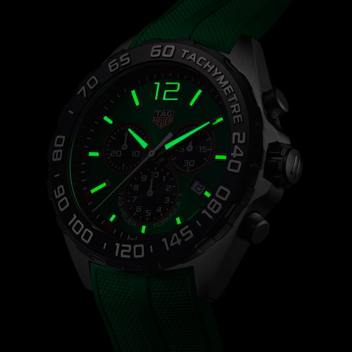 Tag Heuer Formula 1 Green Dial Watch for Men - CAZ101AP.FT8056