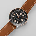 Breitling Superocean Heritage '57 Black Dial Brown Leather Strap Watch for Men - U10370121B1X1