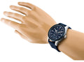 Tommy Hilfiger Austin Quartz Blue Dial Blue Rubber Strap Watch for Men - 1791635