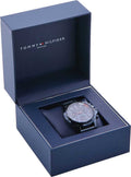 Tommy Hilfiger Mason Blue Dial Blue Steel Strap Watch for Men - 1791789