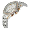 Michael Kors Blair Chronograph Silver Dial Silver Steel Strap Watch for Women - MK5459
