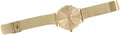 Armani Exchange Lola Analog Gold Dial Gold Mesh Strap Watch For Women - AX5536