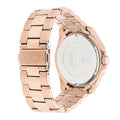 Guess BFF Multifunction Rose Gold Dial Rose Gold Steel Strap Watch for Women - W0231L4