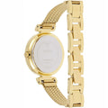 Guess Quartz White Dial Gold Steel Strap Watch For Women - W1152L2