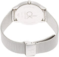 Calvin Klein Minimal Silver Dial Silver Mesh Bracelet Watch for Men - K3M2112Z