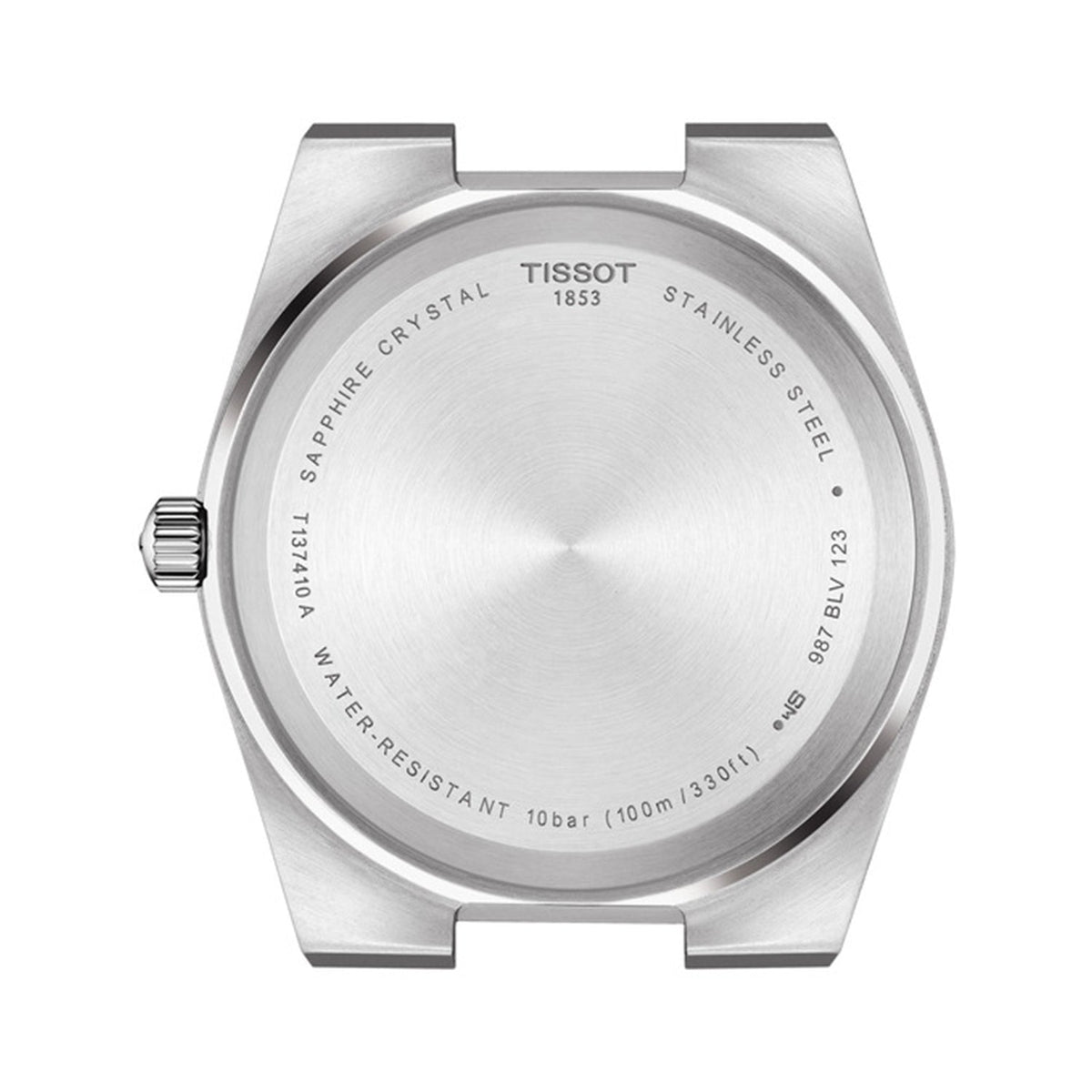Tissot PRX Quartz Silver Dial Silver Steel Strap Watch for Men - T137.410.11.031.00