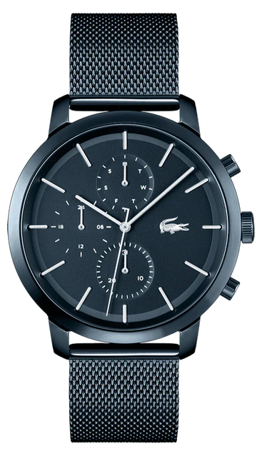 Lacoste Replay Blue Dial Blue Steel Strap Watch for Men - 2011196