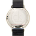 Calvin Klein Skirt Black Dial Black Leather Strap Watch for Women  - K2U231C1