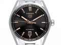 Tag Heuer Carrera Black Dial Silver Steel Strap Watch for Men - WBN2113.BA0639