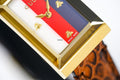 Gucci G-Frame Mother of Pearl Dial Brown Leather Snakeskin Strap Watch For Women - YA147402