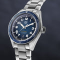 Tag Heuer Autavia Automatic Blue Dial Silver Steel Strap Watch for Men - WBE5116.EB0173