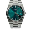 Tissot PRX Green Dial Silver Steel Strap Watch for Men - T137.410.33.091.00