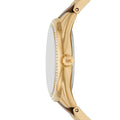 Michael Kors Janelle Quartz Gold Dial Two Tone Steel Strap Watch For Women - MK4730