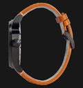 Hugo Boss Aeroliner Maxx Chronograph Black Dial Brown Leather Strap Watch For Men - 1513082