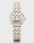 Coach Park Silver Dial Two Tone Steel Strap Watch for Women - 14503644