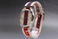 Gucci G Timeless Quartz White Dial Two Tone NATO Strap Watch For Men - YA1264071