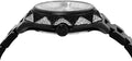 Michael Kors Raquel Three Hand Silver Dial Black Steel Strap Watch For Women - MK4692