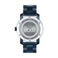 Movado Bold Blue Dial Blue Steel Strap Watch For Women - 3600388