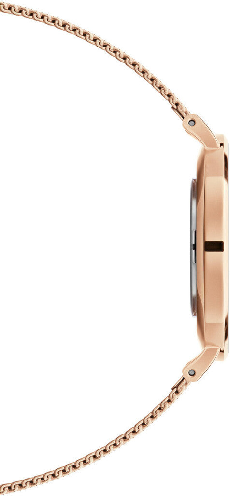 Daniel Wellington Petite Emerald Green Dial Gold Mesh Strap Watch For Women - DW00100479
