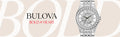 Bulova Phantom Crystal Silver Dial Silver Steel Strap Watch for Men - 96A236