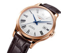Longines Record Automatic Stainless Steel 18K Gold Watch for Men - L2.821.5.11.2