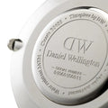 Daniel Wellington Classic Cornwall Quartz Black Dial Black Nylon Strap Watch For Women - DW00100151