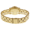 Marc Jacobs Mini Amy White Dial Gold Steel Strap Watch for Women - MBM3057