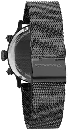 Maserati Epoca Chronograph Black Dial Black Mesh Strap Watch For Men - R8873618013
