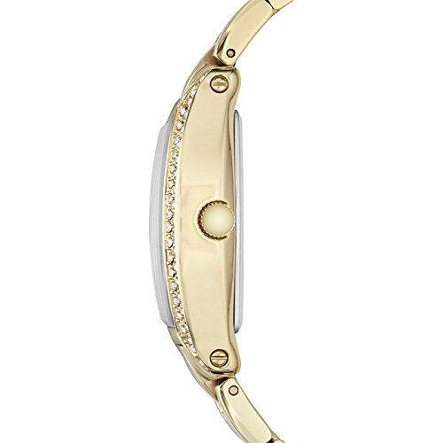 Fossil Wallace Gold Tone Dial Gold Steel Strap Watch for Women - ES3176