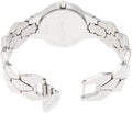 Calvin Klein Snake Black Dial Silver Steel Strap Watch For Women - K6E23141
