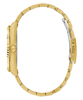 Guess Connoisseur Analog Gold Dial Gold Steel Strap Watch For Men - GW0542G2