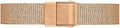 Daniel Wellington Petite Pressed Melrose Black Dial Rose Gold Mesh Strap Watch For Women - DW00100440