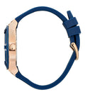 Guess Jet Setter Analog Quartz Blue Dial Blue Rubber Strap Watch For Women - W0571L1