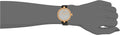 Emporio Armani Arianna Analog Silver Dial Black Leather Strap Watch For Women - AR11200